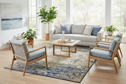 Anastasia 252 Blue Rug by Rug Culture - 290X200CM