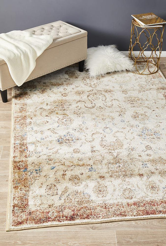 Anastasia 253 Ivory Rug by Rug Culture - 400X300CM - Home & Garden > Rugs > Floor Rugs