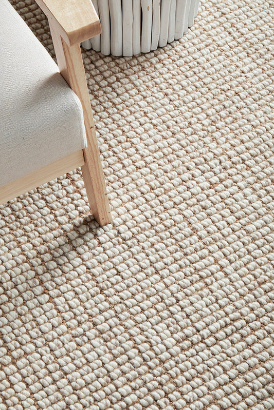 Arabella Natural Rug by Rug Culture - 320X230CM - Home & Garden > Rugs > Floor Rugs