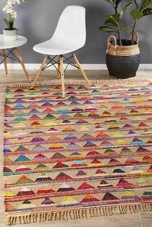 Atrium Bunting Multi by Rug Culture - 270X180CM - RECTANGLE - Home & Garden > Rugs > Floor Rugs
