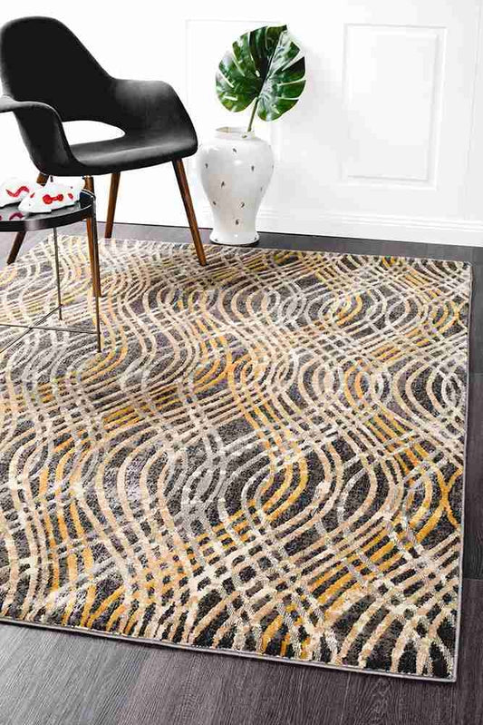Dream Scape 852 Charcoal By Rug Culture - 400X300CM - RECTANGLE - Home & Garden > Rugs > Floor Rugs