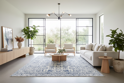 Evoke 256 Blue by Rug Culture -330X240CM - RECTANGLE