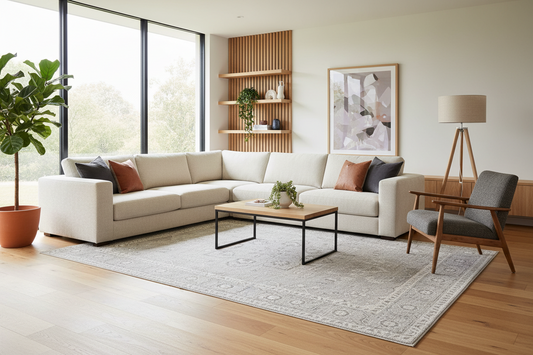 Evoke 261 Silver by Rug Culture -330X240CM - RECTANGLE