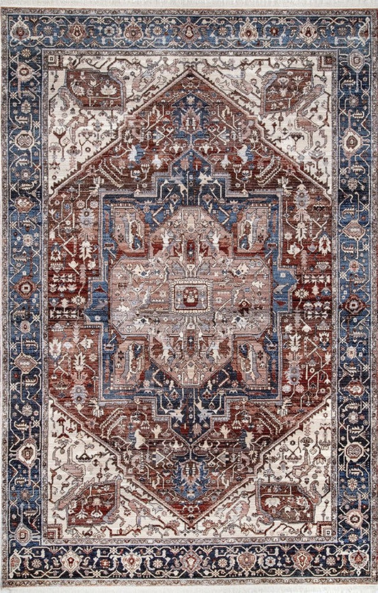 Heriz Hazelnut Rug by Rug Culture -400X300CM - RECTANGLE - Home & Garden > Rugs > Floor Rugs