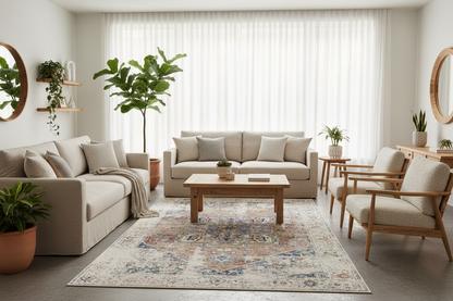 Heriz Ivory Rug by Rug Culture -310X240CM - RECTANGLE