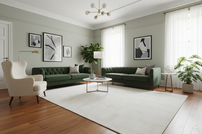 Huxley White Rug by Rug Culture-280X190CM - RECTANGLE