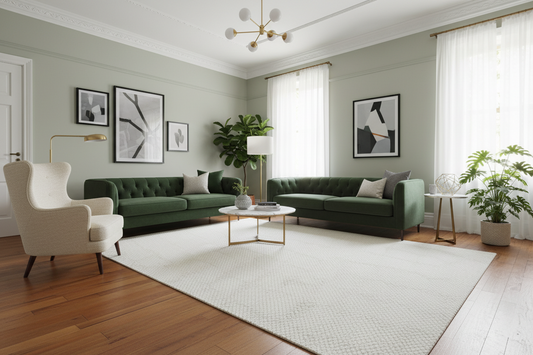 Huxley White Rug by Rug Culture-280X190CM - RECTANGLE