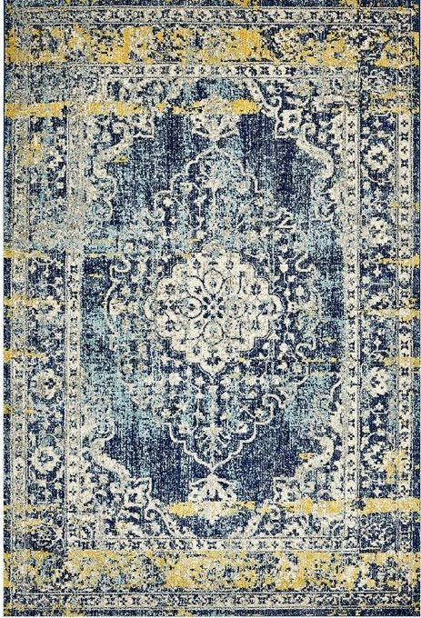 Museum 869 Navy by Rug Culture-400X300CM - RECTANGLE - Home & Garden > Rugs > Floor Rugs