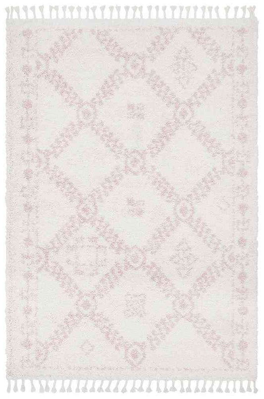 Saffron 33 Pink by Rug Culture - 400X300CM - RECTANGLE - Home & Garden > Rugs > Floor Rugs