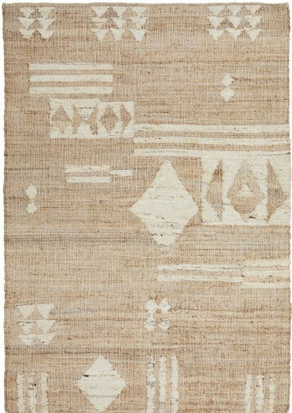 Sahara Abel Natural Rugs by Rug Culture-280X190CM - RECTANGLE - Home & Garden > Rugs > Floor Rugs