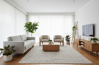 Skandi 300 Grey Rug by Rug Culture-280X190CM - RECTANGLE