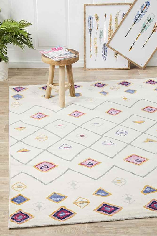 Zanzibar 763 White by Rug Culture - 400X300CM - RECTANGLE - Home & Garden > Rugs > Floor Rugs