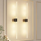 Black Battery Operated Wall Sconce Set of 2, Rechargeable Wireless Wall Lights with Remote and Touch, 360° Rotatable Sconces Wall Decor for Bedroom Living Room (31.49 Inch, 2-Pack)