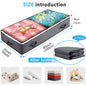 Bed Bottom Storage Bag Non-woven Fabric Sealed Dark Gray four portable Bed Storage Bag-Six Pack
