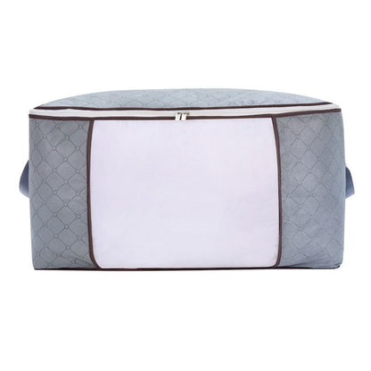 Fortunately Non-woven Quilt Storage Bag Cube 70L Gray 90l (6-piece set)