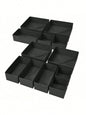 6 Packs Foldable Cloth Storage Box Closet Dresser Drawer Organizer Fabric Baskets Bins Containers Divider For Clothes Underwear Bras Socks Lingerie