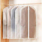 Suit Bags for Closet Storage Hanging Garment Bag 24''X40'' Lightweight Clear Full Zipper Suit Bags (Set of 5)