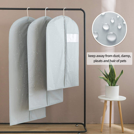 Suit Bags for Closet Storage,Garment Bags for Hanging Clothes, Garment Bags for Hanging Clothes(Set of 4)