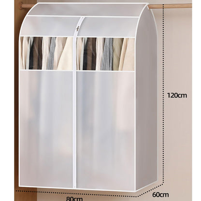 Garment Bags For Hanging Clothes, Extra Large Clear Hanging Garment Bags for Closet Storage, (Size : 120 * 80 * 60cm)