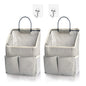 2 pc Wall Hanging Storage Bag,Wall Hanging Organizer bags with Pockets, Wall Organizer Storage for Dormitory Bathroom Bedroom
