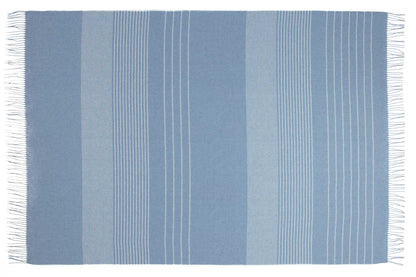 Paddington Throw - Fine Wool Blend - Forever Blue