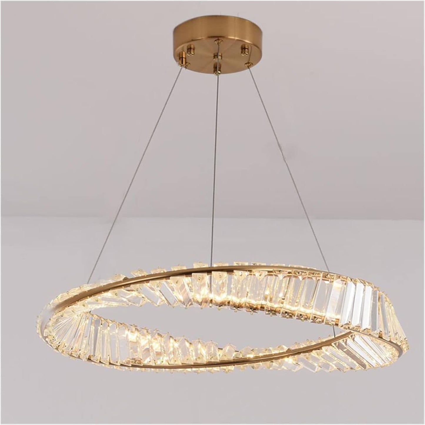 Modern Crystal Flushmount Chandeliers Remote Control Home & Garden > Lighting > Lighting Accessories