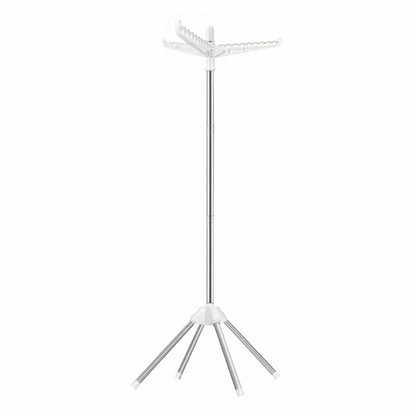 CARLA HOME Folding Clothes Drying Rack, 3 Rotatable Arms, Stainless Steel
