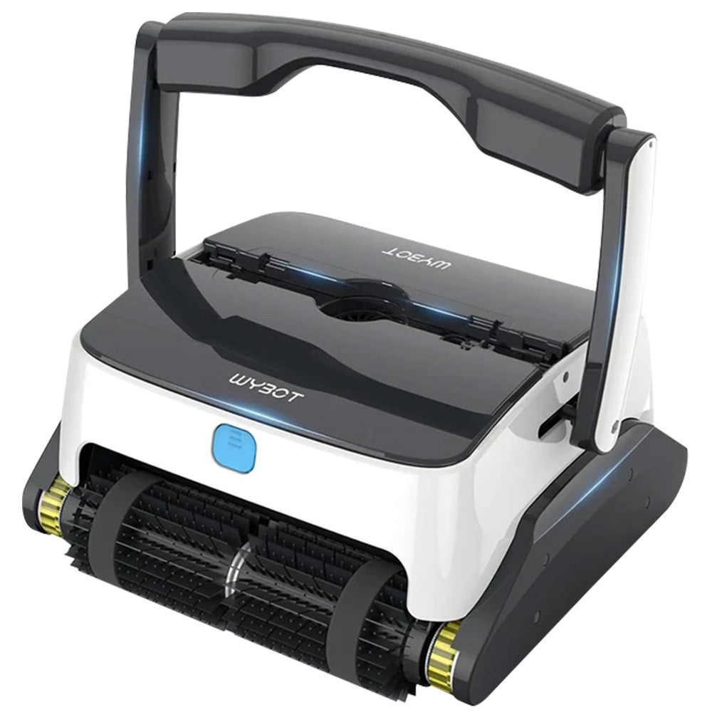 WYBOT Grampus 800 Robotic Pool Cleaner Automatic Vacuum with Quick Clean Wall Climbing Capability Powerful Triple