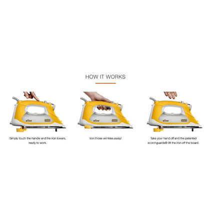 AU Plug Oliso Pro Iron iTouch Smart Technology Clothes Steamer Quilting TG1100 - Appliances > Washers Dryers & Irons >