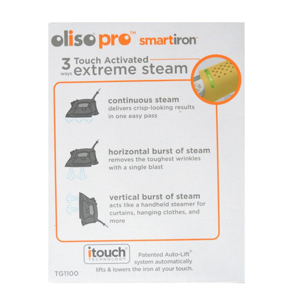 AU Plug Oliso Pro Iron iTouch Smart Technology Clothes Steamer Quilting TG1100 - Appliances > Washers Dryers & Irons >
