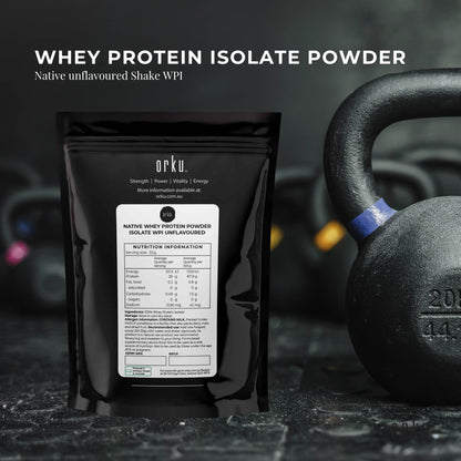 1Kg Native Unflavoured Whey Protein Isolate Powder - Shake WPI Supplement - Health & Beauty > Nutrition & Supplements >