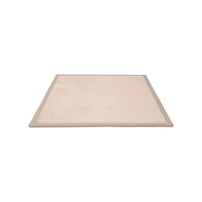 Kitchee Foam Floor Mat 200x200cm - Padded Thick Deep Soft Tatami Style Rug Cream