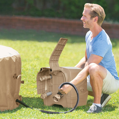 Intex PureSpa Bubble Massage Inflatable Hot Tub - 6-Person - Home & Garden > Pool & Accessories > Pool Toys &