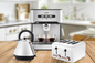 Pronti Toaster, Kettle & Coffee Machine Breakfast Set - White