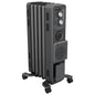 Dimplex Oil Free 1.5kW Column Heater w/ Turbo Fan and Timer in Black