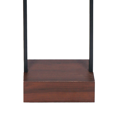 Sarantino Wood Floor Lamp in Cherry Finish Home & Garden > Lighting > Table Lamps