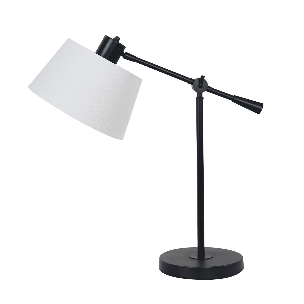 Sarantino Adjustable Metal Table Lamp In Black Home & Garden > Lighting > Table Lamps