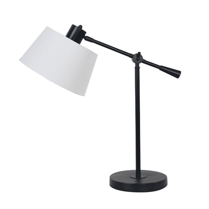 Sarantino Adjustable Metal Table Lamp In Black Home & Garden > Lighting > Table Lamps