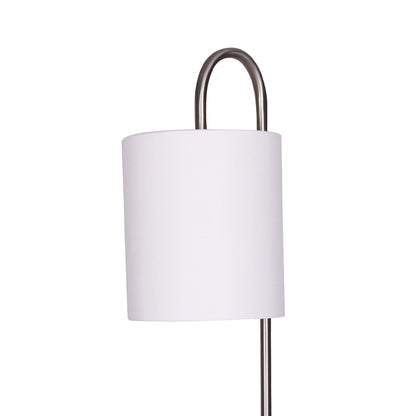 Sarantino Metal Floor Lamp with Glass Shelves Home & Garden > Lighting > Table Lamps