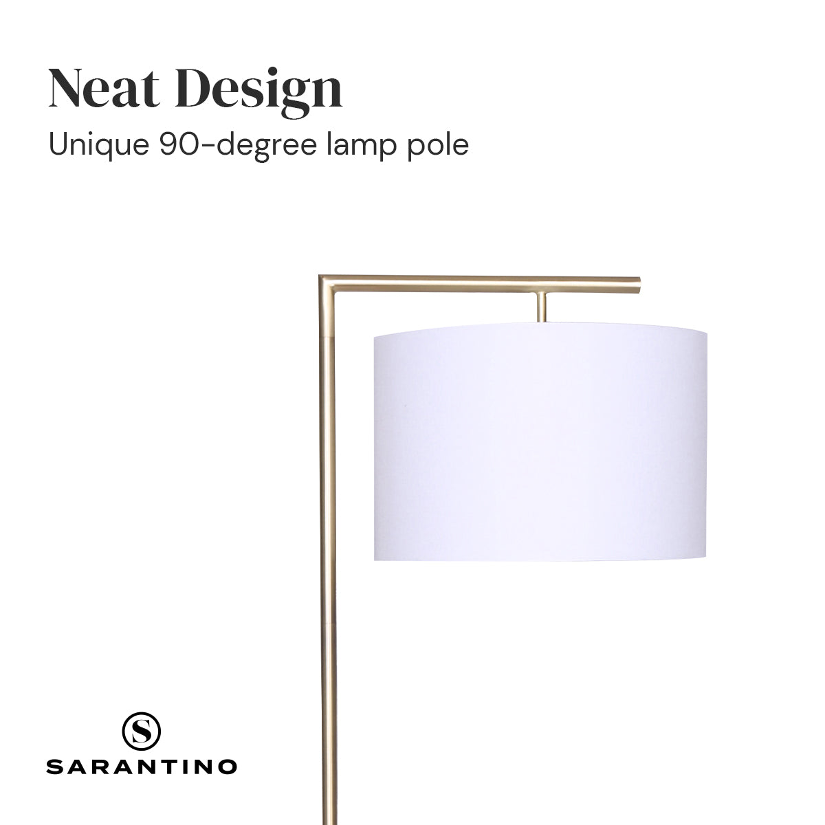 90-Degree Modern Arc Floor Lamp - Home & Garden > Lighting > Night Lights & Ambient Lighting