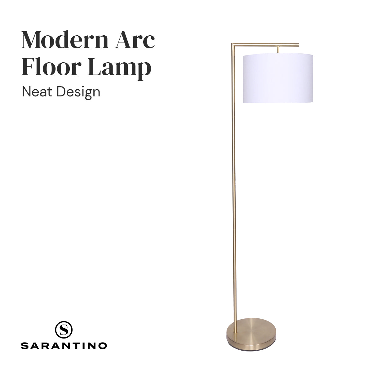 90-Degree Modern Arc Floor Lamp - Home & Garden > Lighting > Night Lights & Ambient Lighting