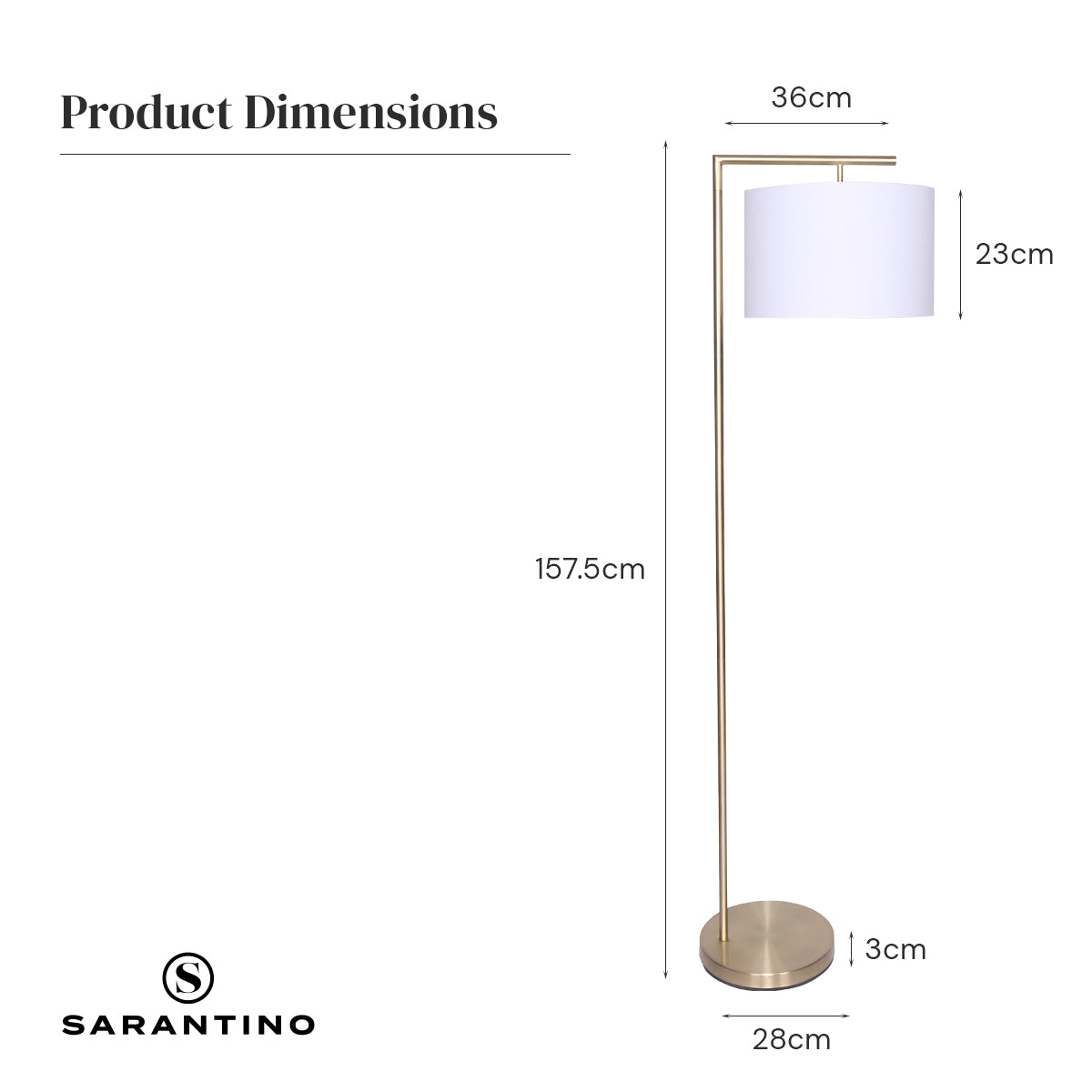90-Degree Modern Arc Floor Lamp - Home & Garden > Lighting > Night Lights & Ambient Lighting