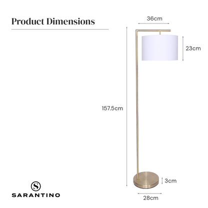 90-Degree Modern Arc Floor Lamp - Home & Garden > Lighting > Night Lights & Ambient Lighting