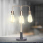 Exposed Bulb Industrial Table Lamp - Home & Garden > Lighting > Table Lamps