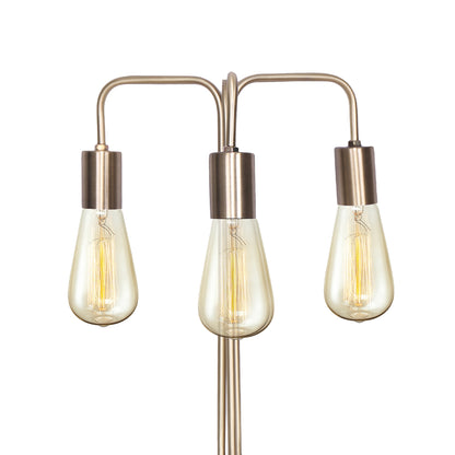 Sarantino Exposed Bulb Industrial Table Lamp Home & Garden > Lighting > Table Lamps