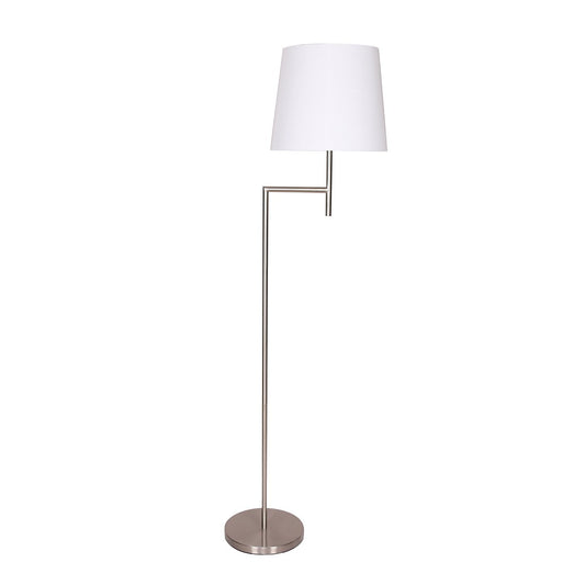 Sarantino Nickel Metal Arc Floor Lamp - Home & Garden > Lighting > Night Lights & Ambient Lighting