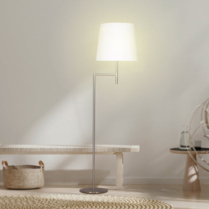 Sarantino Nickel Metal Arc Floor Lamp - Home & Garden > Lighting > Night Lights & Ambient Lighting