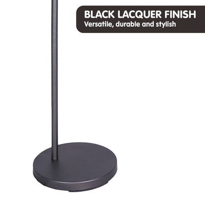 Sarantino Dark Grey Floor Lamp Industrial Chic Adjustable Angle - Home & Garden > Lighting > Night Lights & Ambient
