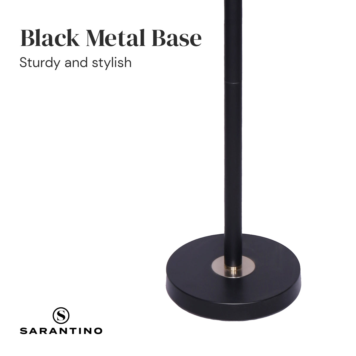 Black/Brass Finish Reading Light  Electric Table Lamp