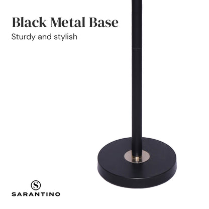 Black/Brass Finish Reading Light  Electric Table Lamp